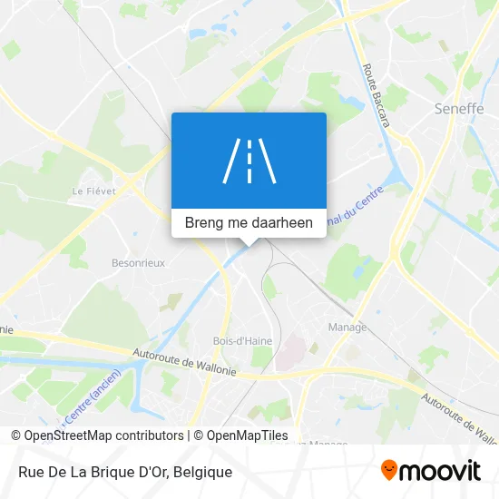 Rue De La Brique D'Or kaart