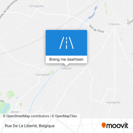Rue De La Liberté kaart