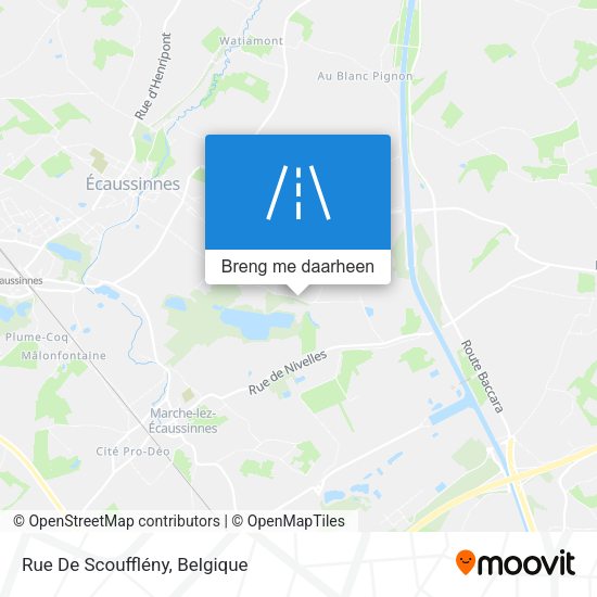 Rue De Scoufflény kaart