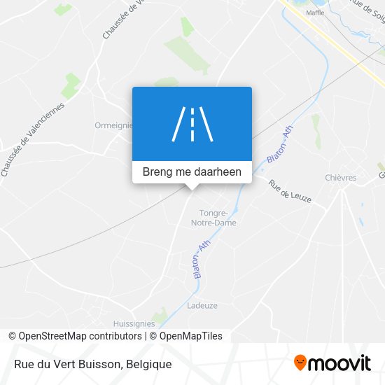 Rue du Vert Buisson kaart