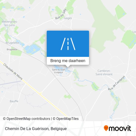 Chemin De La Guérison kaart