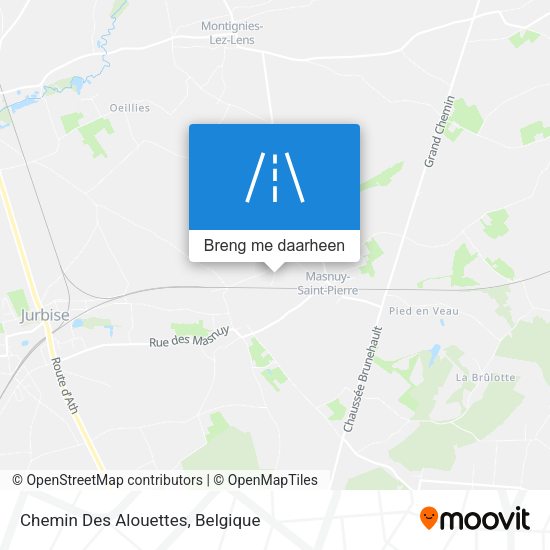 Chemin Des Alouettes kaart