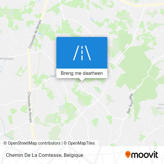 Chemin De La Comtesse kaart