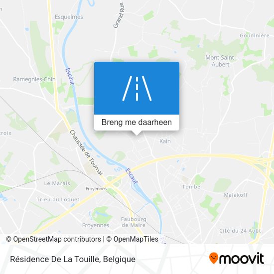 Résidence De La Touille kaart