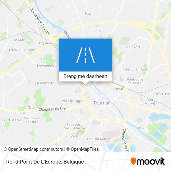 Rond-Point De L'Europe kaart