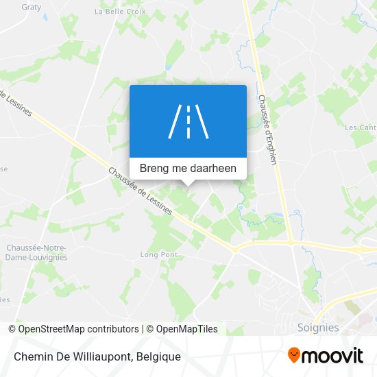 Chemin De Williaupont kaart
