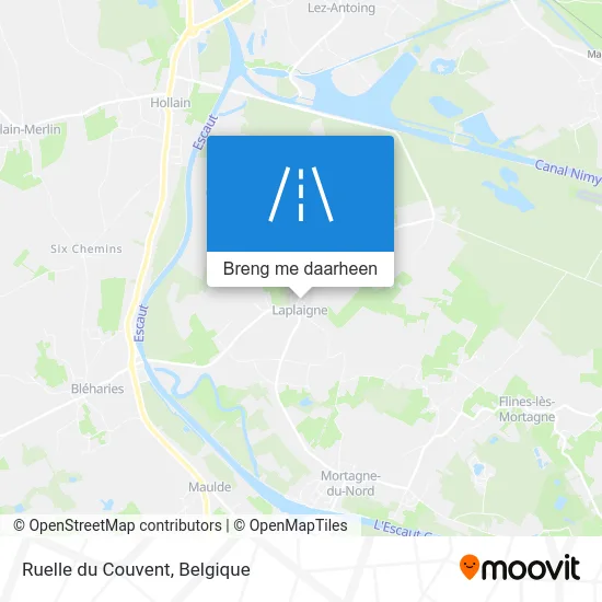 Ruelle du Couvent kaart