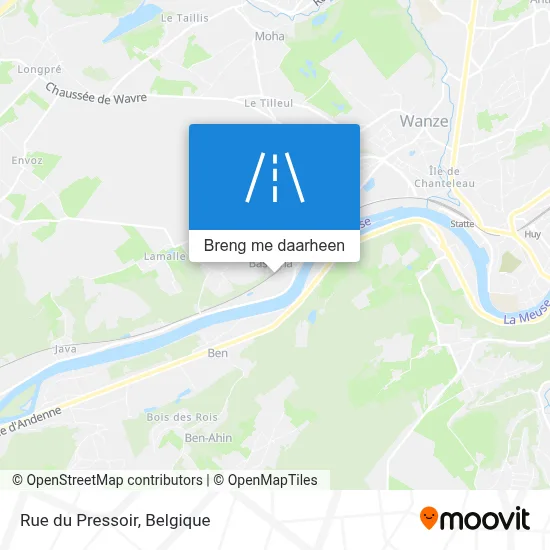 Rue du Pressoir kaart