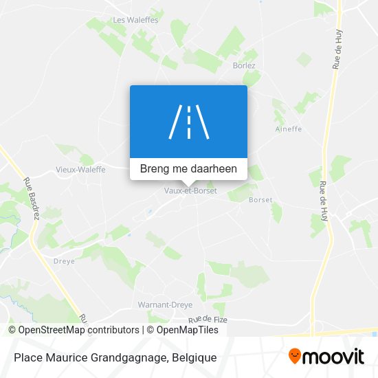 Place Maurice Grandgagnage kaart