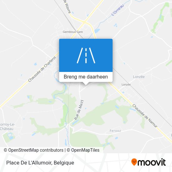Place De L'Allumoir kaart