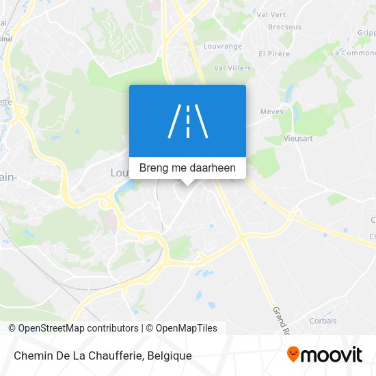 Chemin De La Chaufferie kaart
