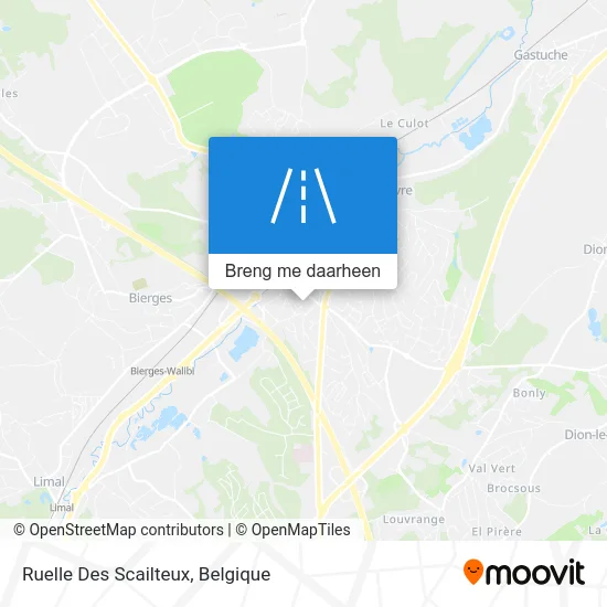 Ruelle Des Scailteux kaart