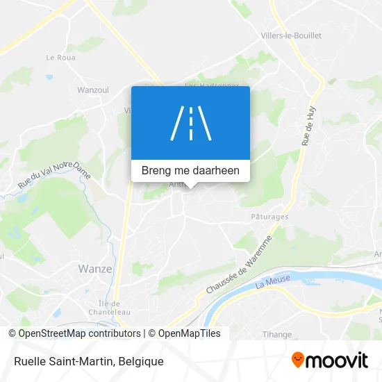 Ruelle Saint-Martin kaart