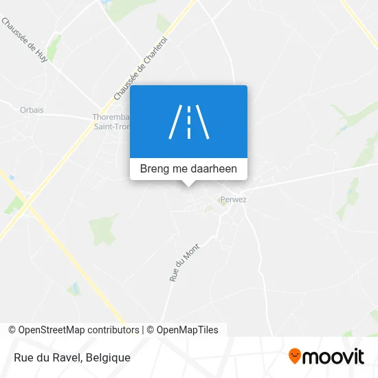 Rue du Ravel kaart