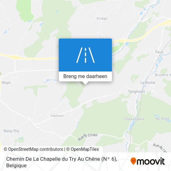 Chemin De La Chapelle du Try Au Chêne (Nᵒ 6) kaart