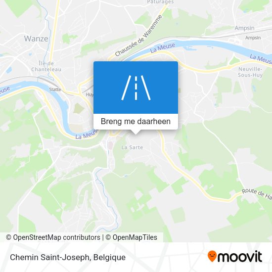 Chemin Saint-Joseph kaart