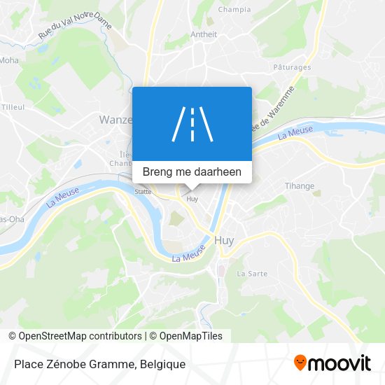 Place Zénobe Gramme kaart