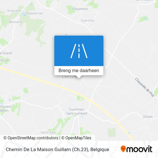 Chemin De La Maison Guillam (Ch.23) kaart