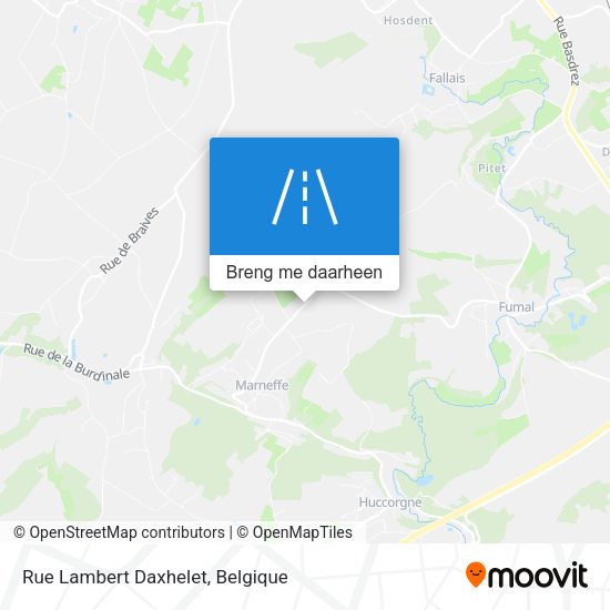 Rue Lambert Daxhelet kaart