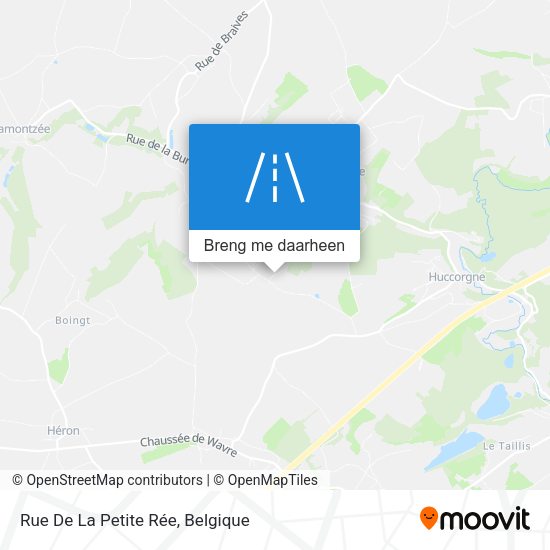 Rue De La Petite Rée kaart