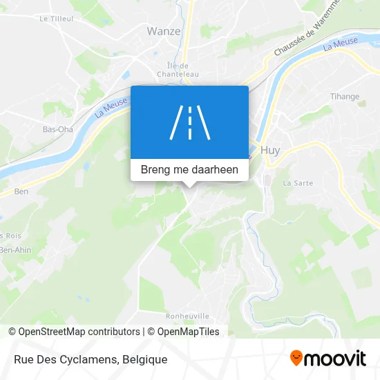 Rue Des Cyclamens kaart