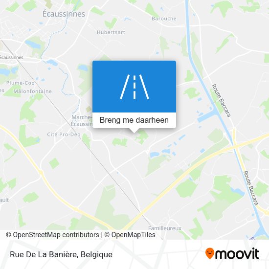 Rue De La Banière kaart