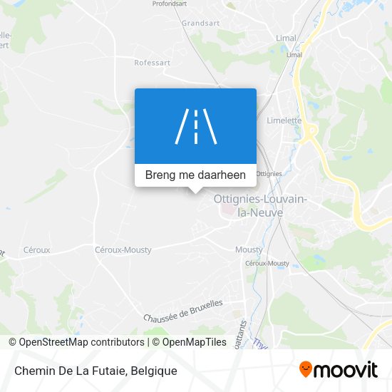 Chemin De La Futaie kaart