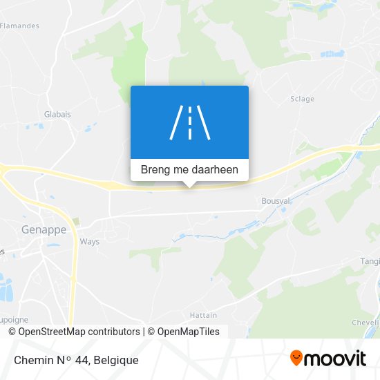Chemin Nᵒ 44 kaart
