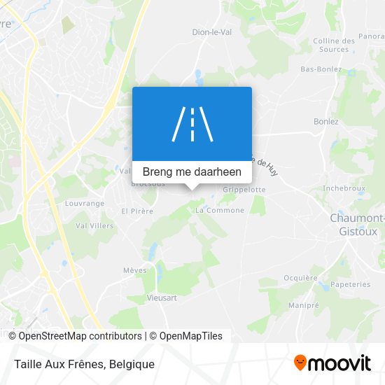 Taille Aux Frênes kaart