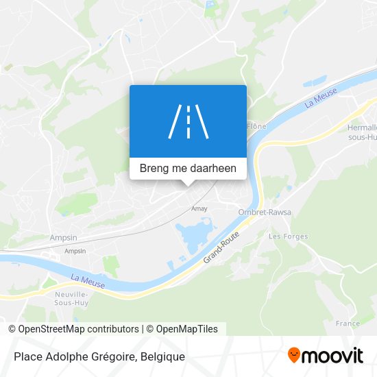 Place Adolphe Grégoire kaart
