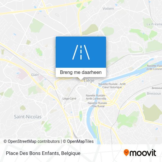 Place Des Bons Enfants kaart