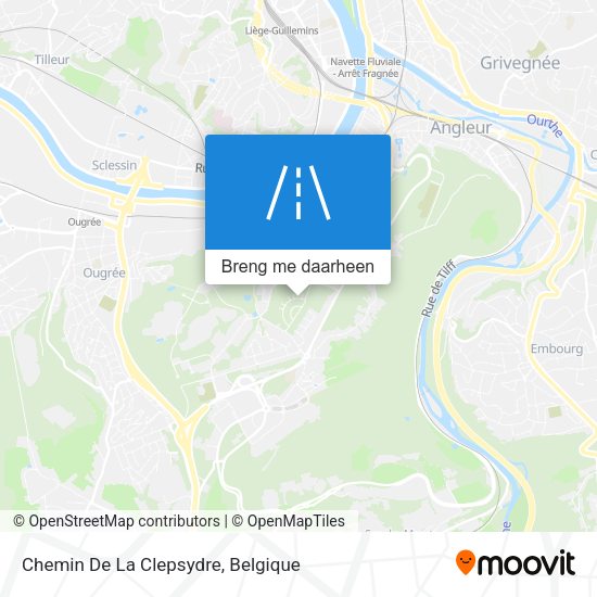 Chemin De La Clepsydre kaart