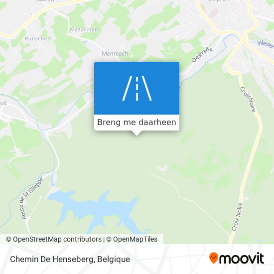 Chemin De Henseberg kaart