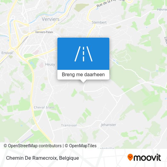Chemin De Ramecroix kaart