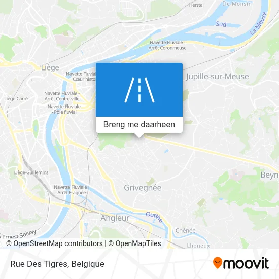 Rue Des Tigres kaart