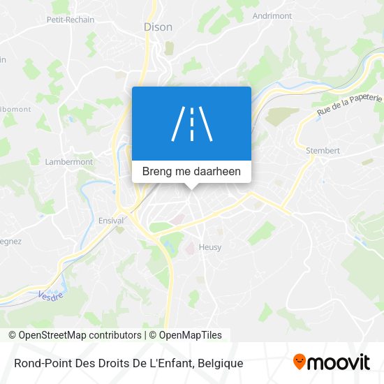 Rond-Point Des Droits De L'Enfant kaart