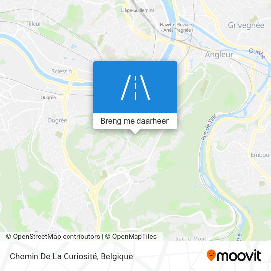 Chemin De La Curiosité kaart