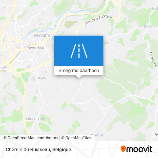 Chemin du Ruisseau kaart