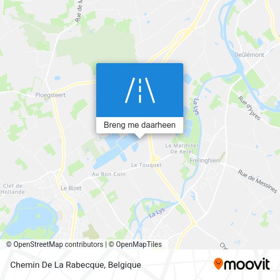 Chemin De La Rabecque kaart