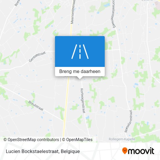 Lucien Bockstaelestraat kaart
