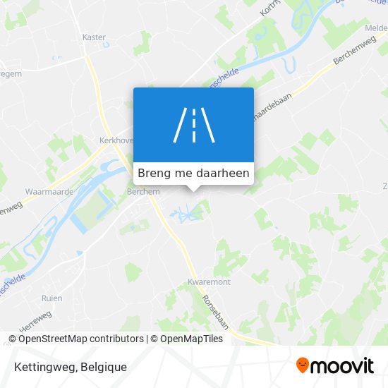 Kettingweg kaart