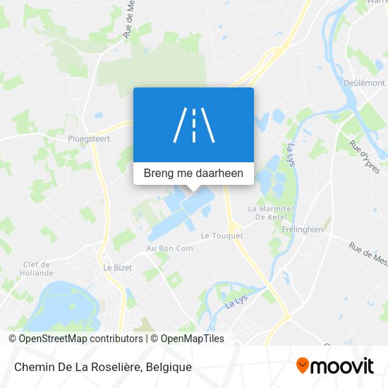 Chemin De La Roselière kaart