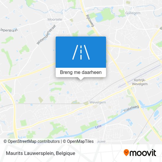 Maurits Lauwersplein kaart
