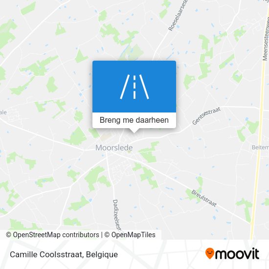 Camille Coolsstraat kaart