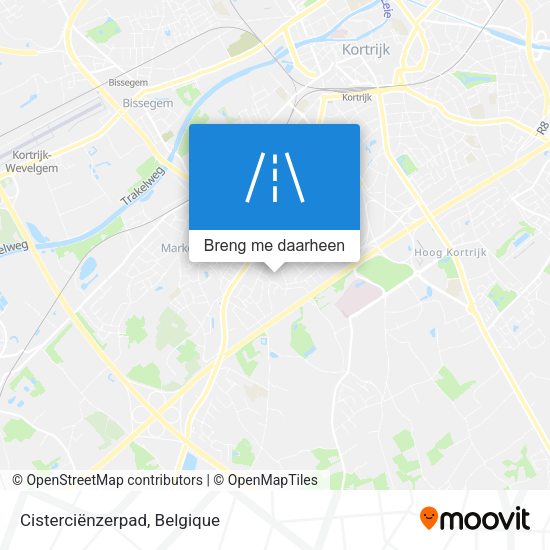 Cisterciënzerpad kaart