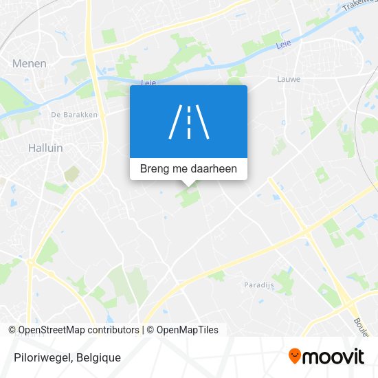 Piloriwegel kaart
