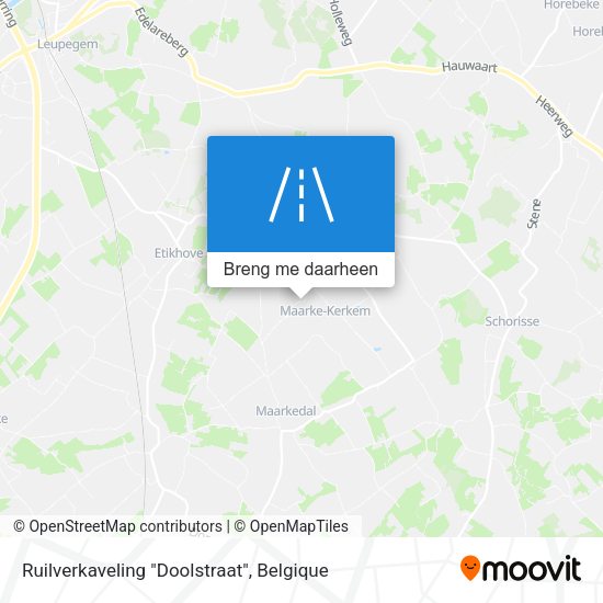 Ruilverkaveling "Doolstraat" kaart