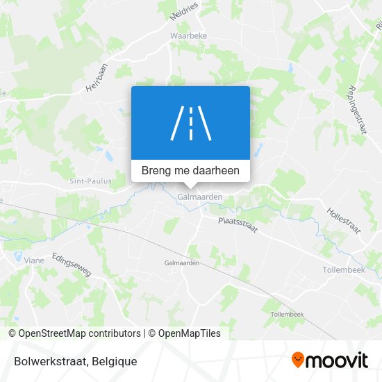 Bolwerkstraat kaart