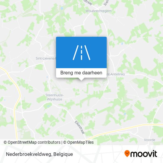 Nederbroekveldweg kaart