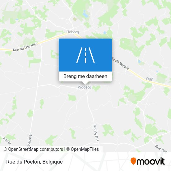Rue du Poêlon kaart